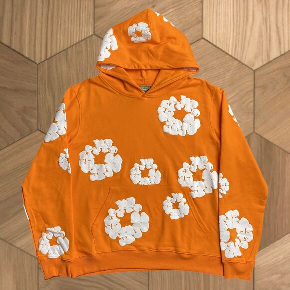 DENIM TEARS Tops - DENIM TEARS Hoodie Orange